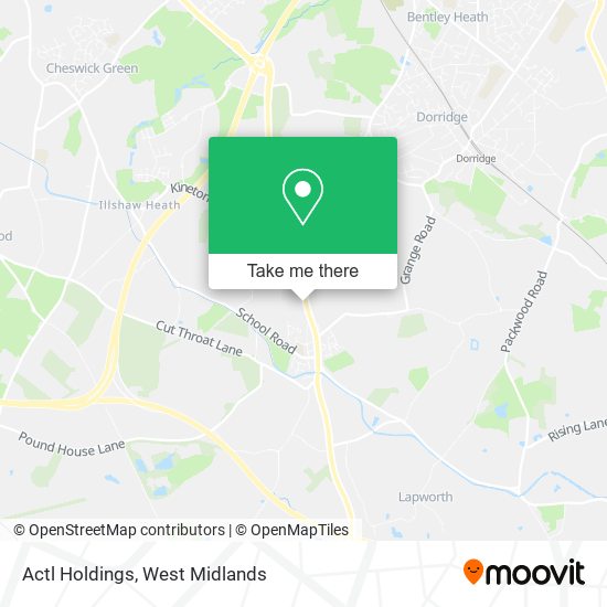 Actl Holdings map
