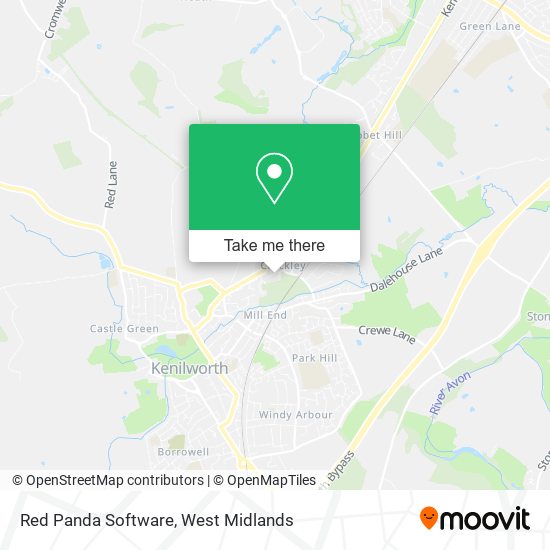Red Panda Software map