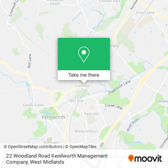22 Woodland Road Kenilworth Management Company map