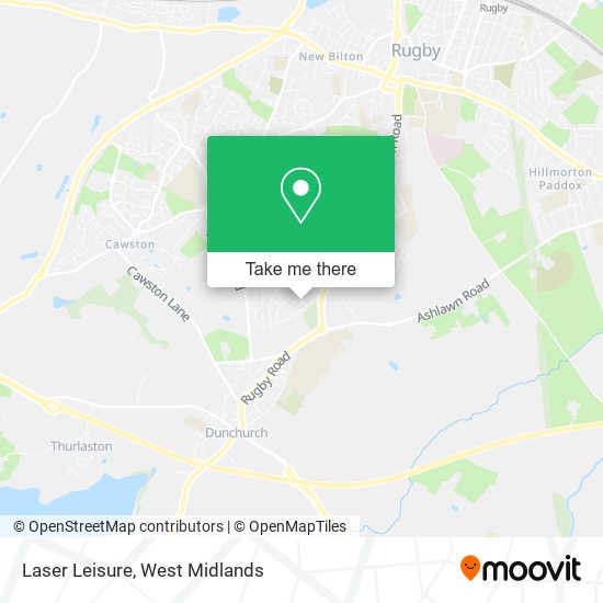 Laser Leisure map