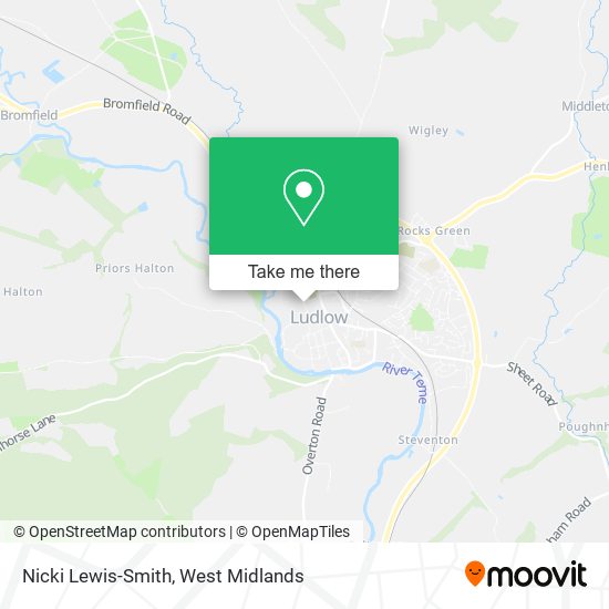 Nicki Lewis-Smith map