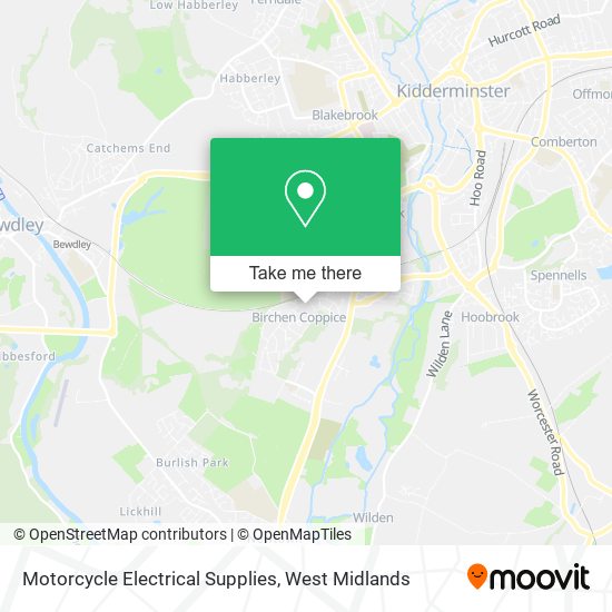 Motorcycle Electrical Supplies map