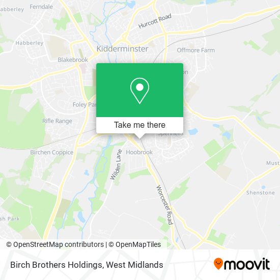 Birch Brothers Holdings map