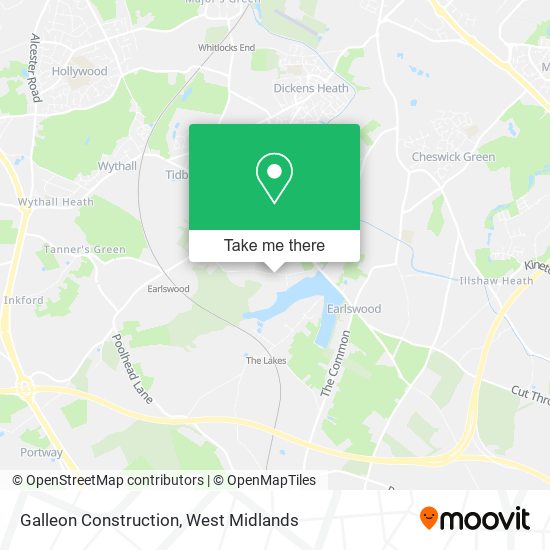 Galleon Construction map