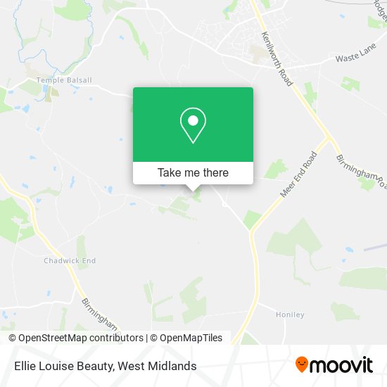 Ellie Louise Beauty map