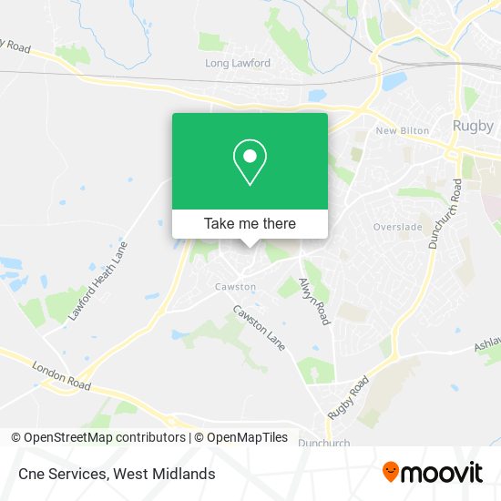 Cne Services map