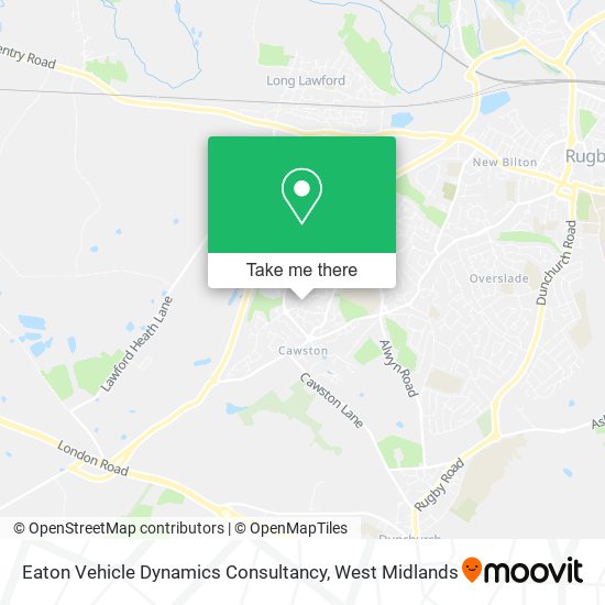 Eaton Vehicle Dynamics Consultancy map