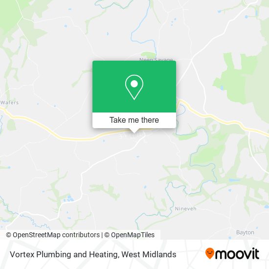 Vortex Plumbing and Heating map
