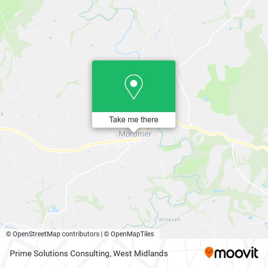 Prime Solutions Consulting map