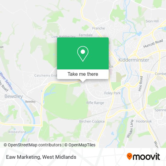 Eaw Marketing map