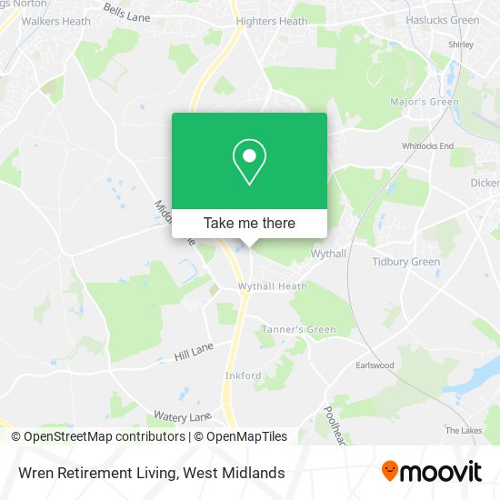 Wren Retirement Living map