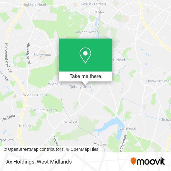 Ax Holdings map