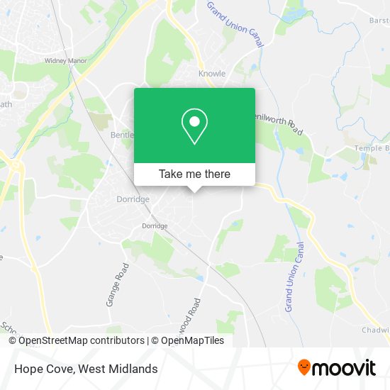 Hope Cove map