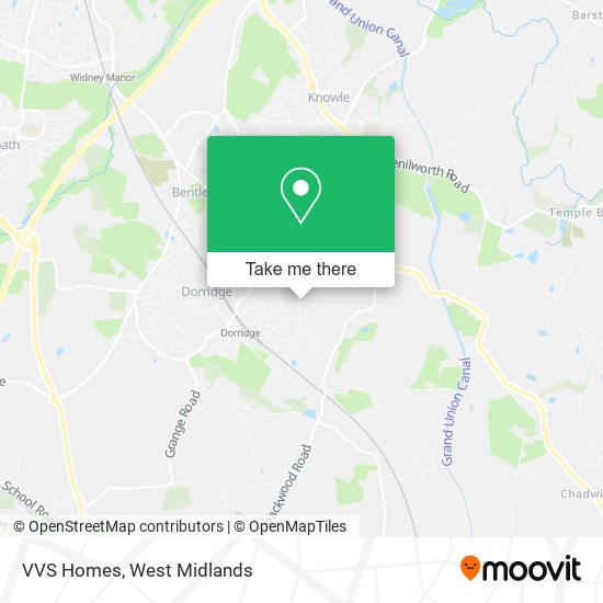 VVS Homes map