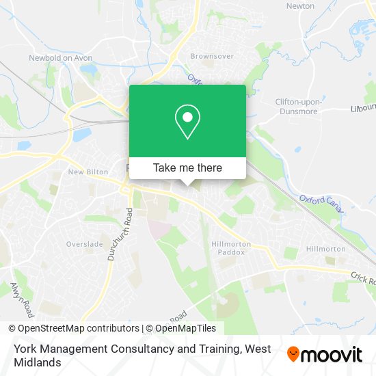 York Management Consultancy and Training map
