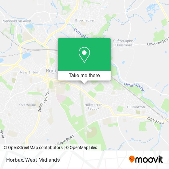 Horbax map