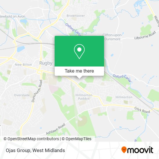 Ojas Group map