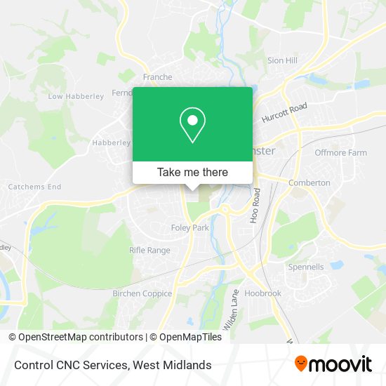 Control CNC Services map