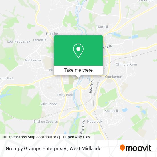 Grumpy Gramps Enterprises map