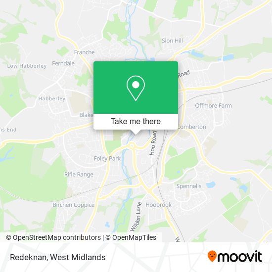 Redeknan map