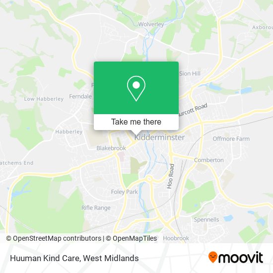 Huuman Kind Care map