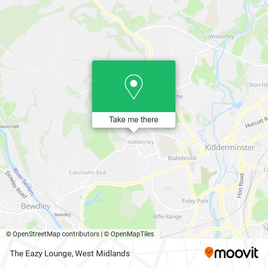 The Eazy Lounge map