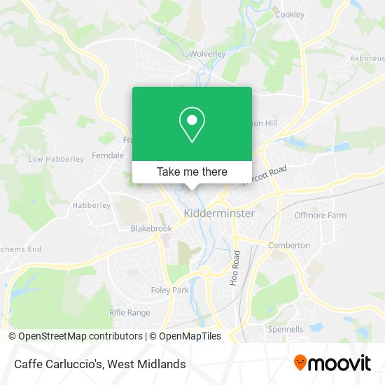 Caffe Carluccio's map