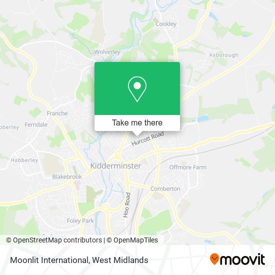Moonlit International map