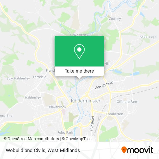 Webuild and Civils map