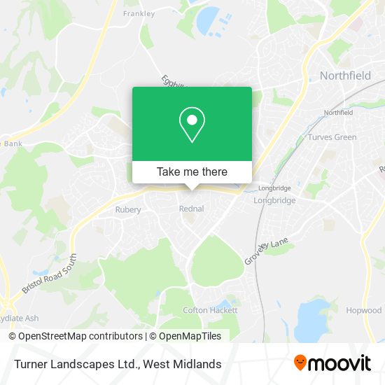 Turner Landscapes Ltd. map