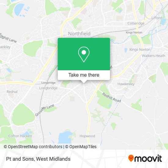 Pt and Sons map