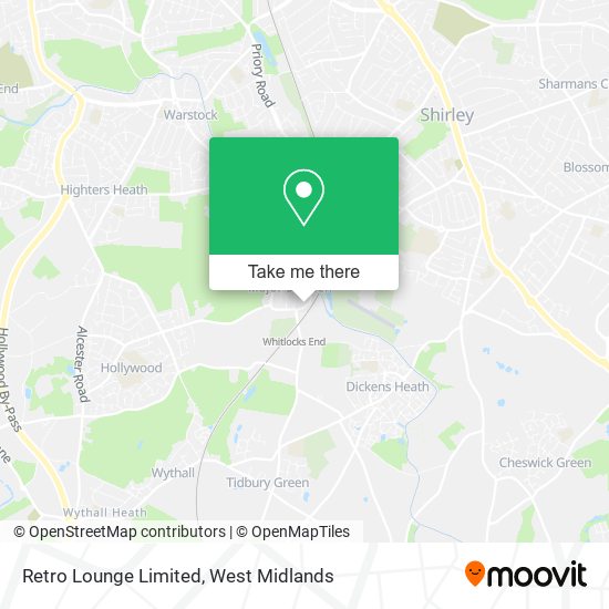 Retro Lounge Limited map
