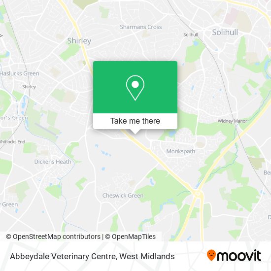 Abbeydale Veterinary Centre map