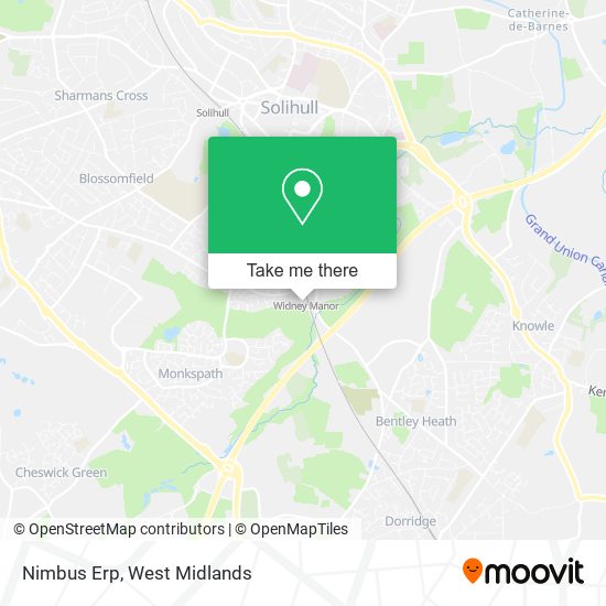 Nimbus Erp map