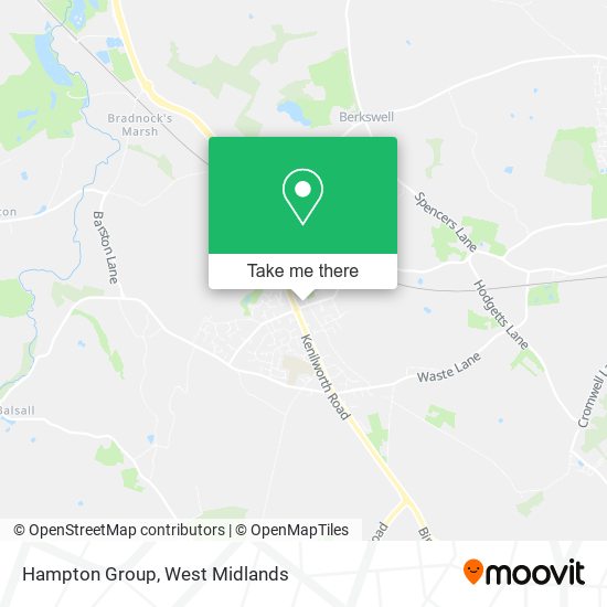 Hampton Group map