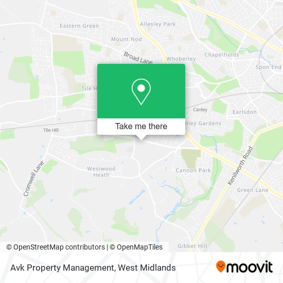 Avk Property Management map