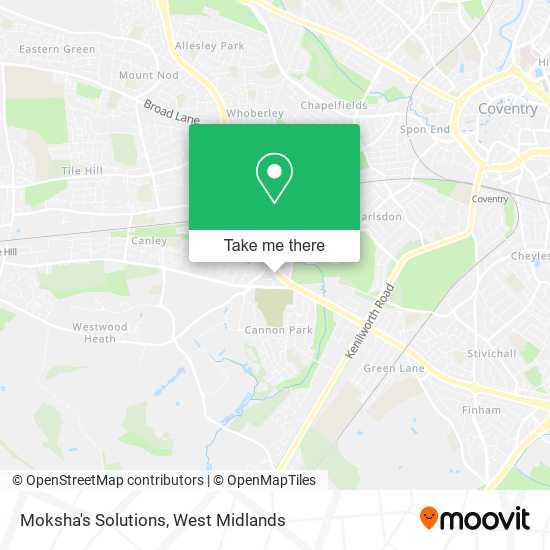 Moksha's Solutions map