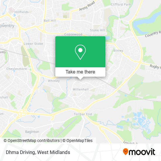 Dhma Driving map