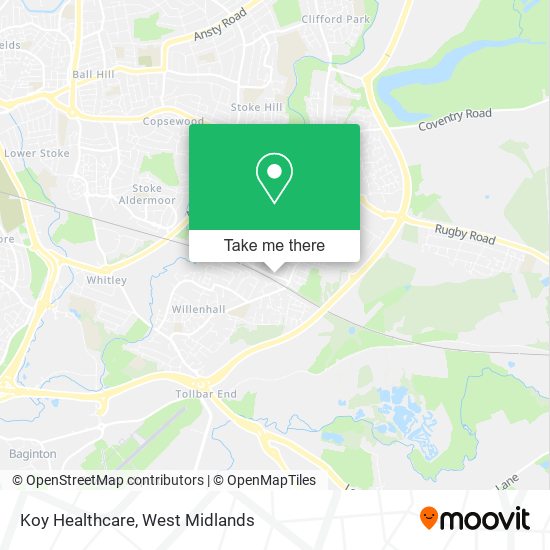 Koy Healthcare map