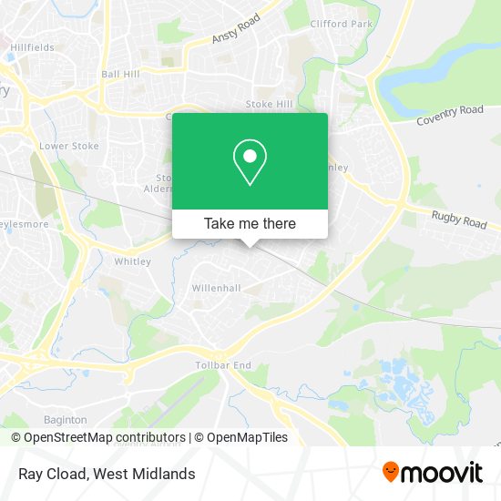 Ray Cload map