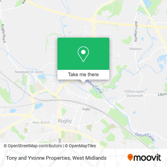Tony and Yvonne Properties map