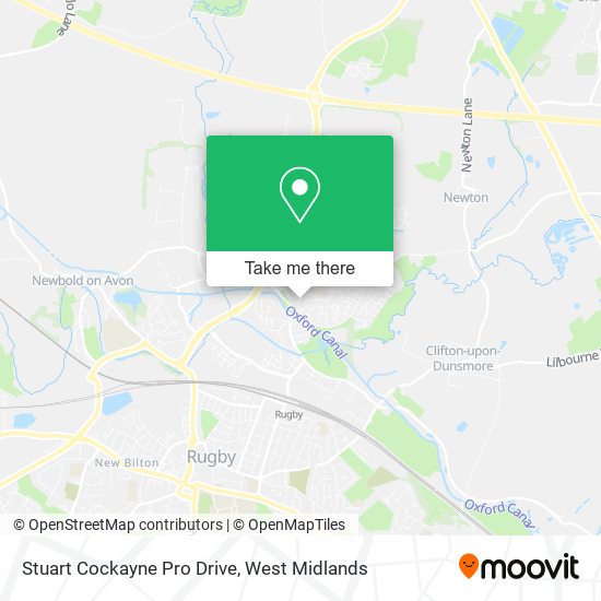 Stuart Cockayne Pro Drive map