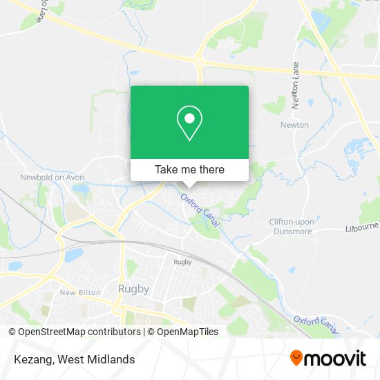 Kezang map
