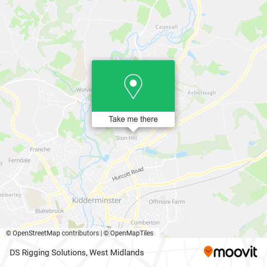 DS Rigging Solutions map