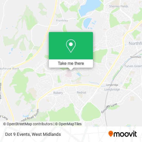 Dot 9 Events map