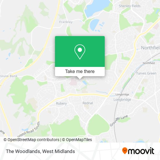 The Woodlands map