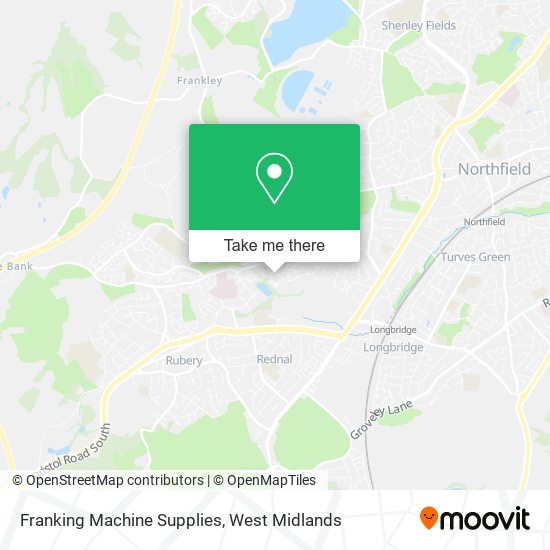 Franking Machine Supplies map