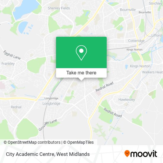 City Academic Centre map