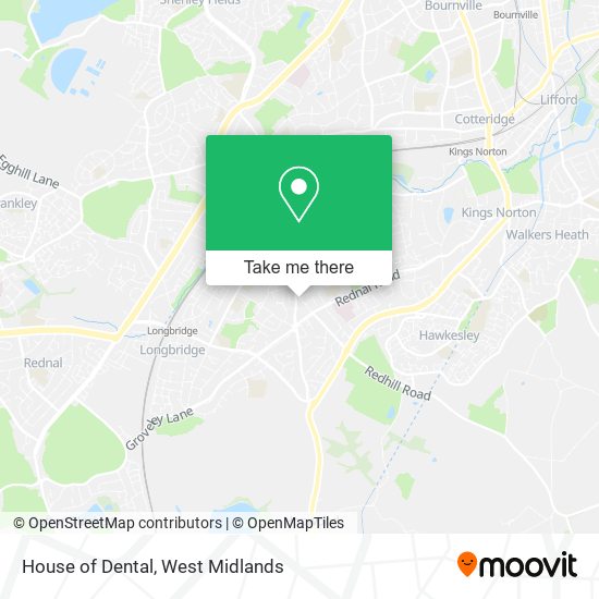 House of Dental map