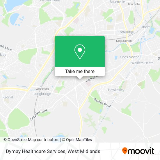 Dymay Healthcare Services map